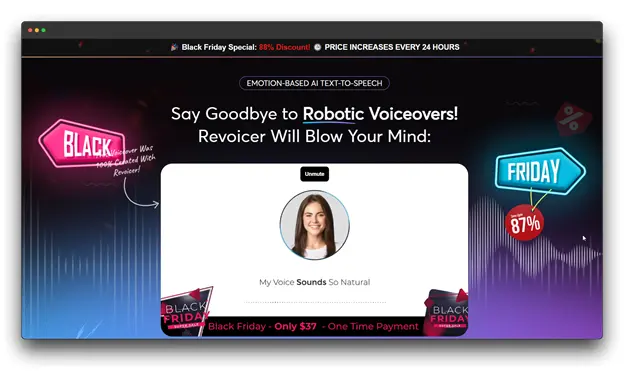 Revoicer website screenshot advertising an "Emotion-Based AI Text-to-Speech" feature, emphasizing the move away from robotic voices with their advanced AI Text to Speech Software Tools.
keywords " AI Text to Speech Software Tools : Best AI Text to Speech Software Tools : AI Text to Speech Software ""